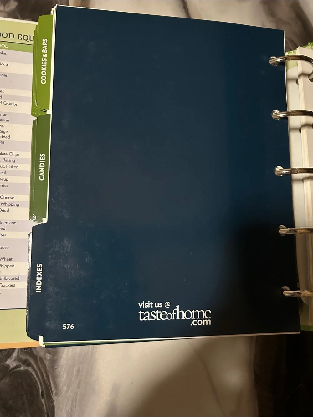 Taste of Home Cookbook — 606 Pages